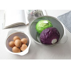 마시피렌체 스텐 핸들 콜렌더 채반