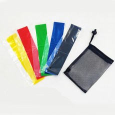창지의 도계 고무 저항 밴드 스판 밴드, 1개, 노란색