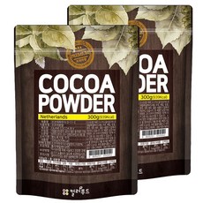 컬러푸드 옐로우라벨 코코아파우더, 2개, 1개입, 300g