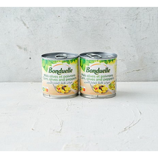 봉듀엘 옥수수 & 올리브 통조림, 165g, 2개