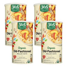 365 홀푸드마켓 올드패션드 롤드 오트 귀리 1.2kg, 4개