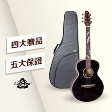 Covenant 卡弗蘭特 Focus Black 民謠吉他 40吋 雲杉木 印度玫瑰木 面單, 1個