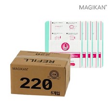 매직캔 휴지통 리피봉투 9L 5매 220R5B