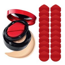 루비셀물방울레드퍼프(20개), 20개, 레드