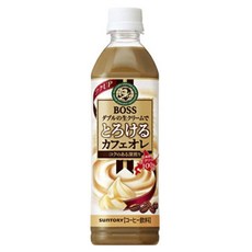 日本 BOSS 深焙奶油咖啡歐蕾, 24瓶, 500ml