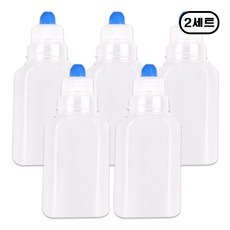 해호 투약병 PP재질 반투명 짧은마개 150CC 투약병, 2개, 5p