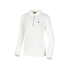 마코 (여성)심플 카라 디자인 티셔츠MMW3TS91 3213242
