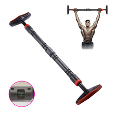 문틀 철봉 가정용 풀업바 턱걸이 기구 실내 홈트 운동기구, 그레이