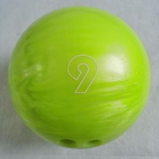 볼링 4파운드 5파운드 5홀 라이트 스몰 전용 프로 5홀 볼링, 9파운드옐로우3홀, 1개