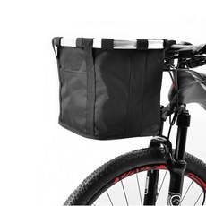 자전거 원터치 애견 바구니 반려동물 고양이 집사 트레일러 가방 이동 운반 캐리어, 원터치애견바구니, 1개