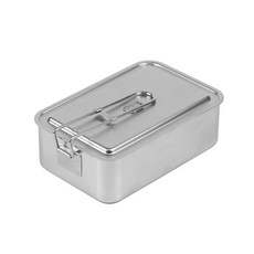 키녹스 스테인리스 캠핑 반합 / 군용 감성 식기세트, 스테인리스 색상, 1개