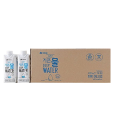 자연드림 JUST 기픈물 330ml x (18개입) (멸균종이팩/심층해양수), 자연드림 JUST 기픈물 330ml x (18개입) (