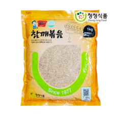 청정식품 청정(금동이)참깨 1k, 3개