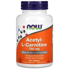 NWF 아세틸-L 카르니틴 Carnitine 750mg 90정 1개