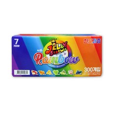 젤리스트로우 레인보우 젤리스트로우 300p, 5.79kg, 1개
