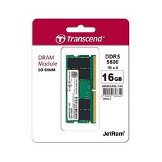 Transcend 노트북용 트랜센드 DDR5 PC5-44800 CL46 [16GB] (5600), 1개