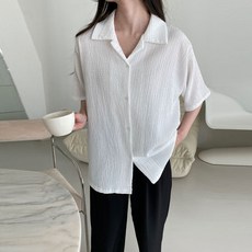 제리블라우스 반팔 여성 빅사이즈 임산부 여름 임부복 159866