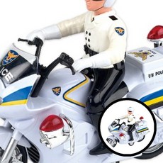 경찰 오토바이 창의력발달 선물용장난감 모형오토바이 놀이기구 경찰장난감 오토바이장난감 액션피규어 경찰놀이 어린이장난감