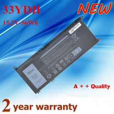 델99NF2 용 노트북 배터리 33YDH PVHT1 81PF3 P30E P30E001 15.2V 56Wh