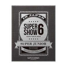 SUPER JUNIOR 블루레이 디스크 DVD 월드 투어 SHOW6 in 재팬 Disc 2매 세트 초회한정 일본 발송, SUPER JUNIOR 블루레이 디스크 DVD 월드 투