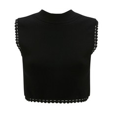 빅토리아베컴 VB 바디 물결 트리밍 탱크 탑