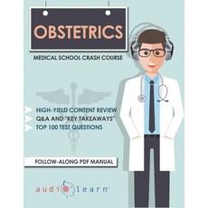(영문도서) Obstetrics - Medical School Crash Course Paperback, Independently Published, English, 9781699213391