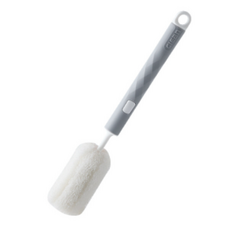 노암 물병 세척솔 브러쉬 리필포함, 그레이, 1개