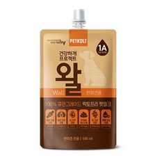 팻밀크 한국야쿠르트 왈 강아지 간식, 관절+장건강