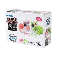 오리히로 곤약 젤리 1 040g / 130g X 8팩, 1개, 1.04kg