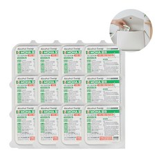 모하 알콜 스왑 25매 알코올솜 일회용 소독솜, 12개, 25매입