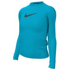 매장정품 나이키스윔 NESSD743-480 여아동 솔리드 스우시 롱 슬리브 하이드로가드 144825