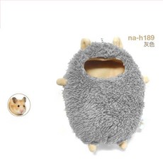 三隻小豬 NA-H189 羊駝毛絨睡袋/棉窩 寵物用品 灰色, 1個