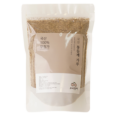 오곡형제 국산 통 들깨가루 300g 껍질째 갈아 만든 통들깨 분말, 1개