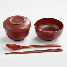 가온공방 제사용품 남원 반상기세트 밥그릇 국그릇 수저포함 제기용품, 1세트