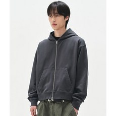 매장정품 소버먼트 SOVERMENT 780G 솔리드 크롭 후디 집업-앤트러사이트 차콜- 26-schz02 692589