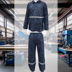 신사용우의 투피스 XL 네이비 1EA 어업 야구장 라이더 윈드자켓 휴대용 농사