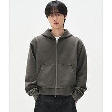 매장정품 소버먼트 SOVERMENT 820G 스탠다드핏 크롭 후드 집업-토프 차콜- 26ss-bhz01 692800