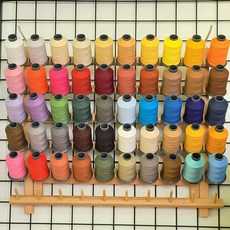 쏘잉스타 60수3합 미니 재봉사 미싱실 재봉실 재봉틀실 1200m (50색상), 34, 1개, 다크브라운