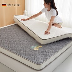 9cm 퀸매트리스 침대 사이즈 토퍼 접이식 깔개 패드 기숙사 스폰지