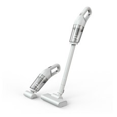 파워쎈 12000pa 무선 미니 핸디 청소기, 화이트