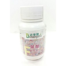 必安捷 葉酸錠 500錠, 1個