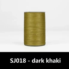팔찌 목걸이 구슬 코드 제작 폴리에스터 가죽 m DIY 공예 스레드 바느질 40 0.65mm 예술 왁스 라운드 주얼리, 0.65 mm Diameter, SJ018 - dark khaki, 1개