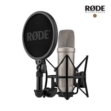 RODE NT1 5세대 XLR/USB 겸용 콘덴서 마이크 실버