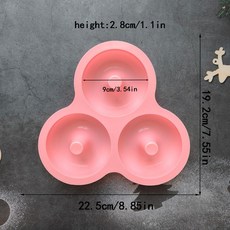 하트 티그레틀 하트티그레 베이킹몰드 실리콘 쿠키틀오발틀, 1개