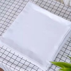 【台灣發貨】紮染佈料純棉拓染白佈染蠟染小方巾手帕手工DIY染色全棉手帕 DHDA, 1個