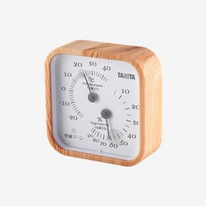 타니타 아날로그 온습도계 TT-570, 브라운, 1개