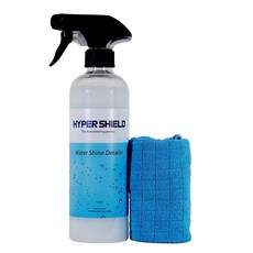 자동차 물왁스 퀵디테일러 광택제 유리막코팅제 하이퍼쉴드 워터샤인디테일러 500ml, 1개