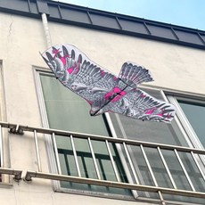 연날리기 새쫒기 이글킹 대형 독수리연 110cm