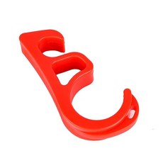 오토바이 브레이크 후크 주차 잠금 장치 자전거 램프 부품, 1개, 4. Red