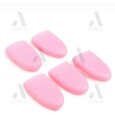 에브리아 젤네일 쏙오프 클립 젤리무버쏙오프, 핑크, 1개